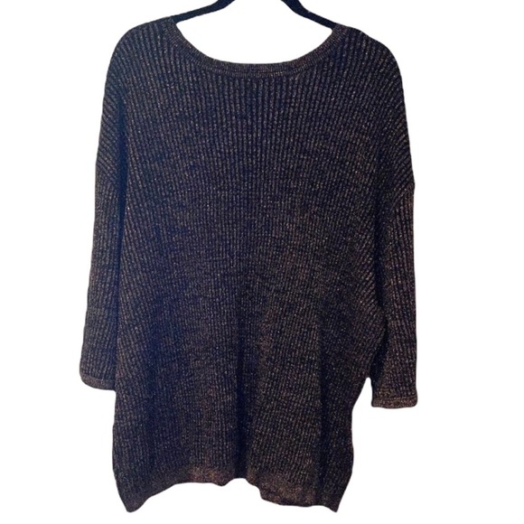 Black Metallic Sweater - Picture 4 of 6
